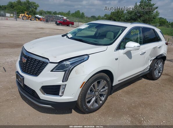 1GYKNDRS3TZ108533 2026 CADILLAC XT5 Белый Передняя левая четверть