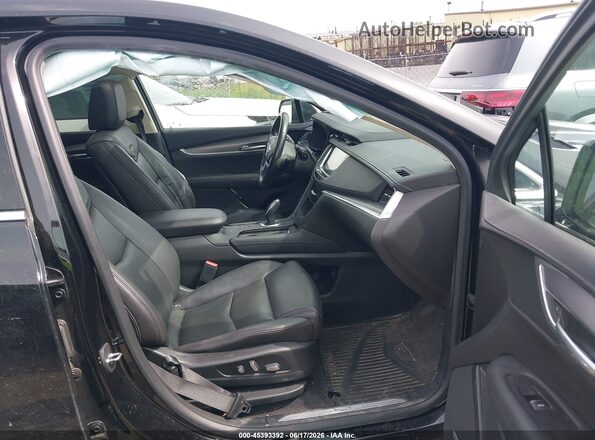 1GYKNDRS6KZ285592 2019 CADILLAC XT5 Черный Вид салона спереди