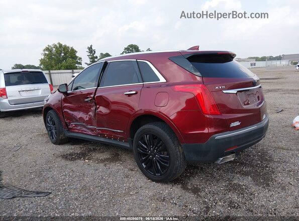 1GYKNERS4JZ131015 2018 CADILLAC XT5 Red Trasero izquierdo