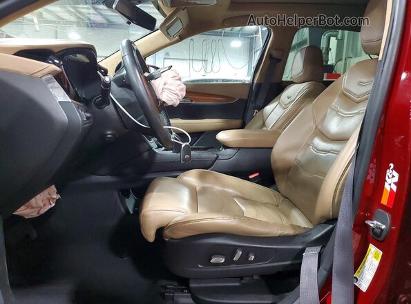 1GYKNFRS1HZ134583 2017 CADILLAC XT5 Red წინა სალონის ხედი