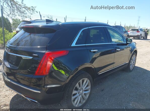 1GYKNFRS5HZ197086 2017 CADILLAC XT5 Black უკანა მარჯვენა