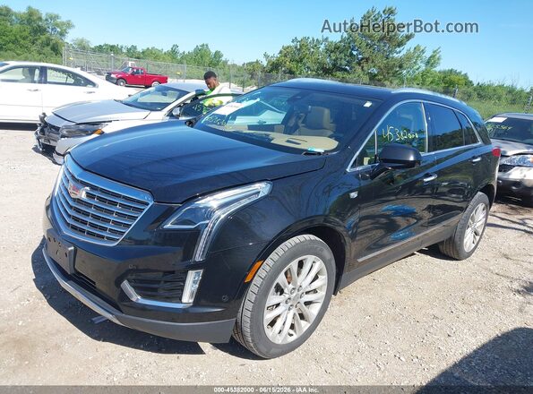 1GYKNFRS5HZ197086 2017 CADILLAC XT5 Black წინა მარცხენა ხედი სამი მეოთხედიდან