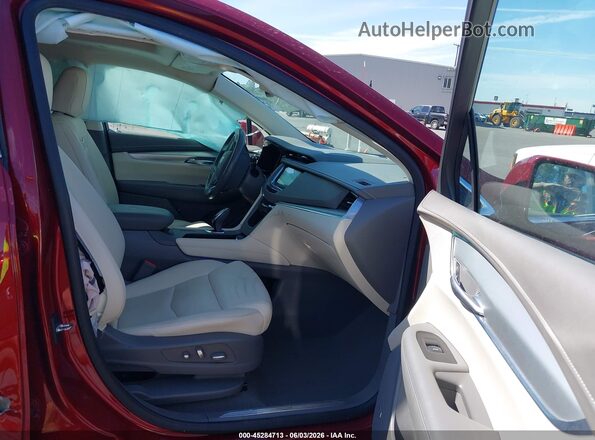 1GYKNFRS5KZ135744 2019 CADILLAC XT5 Red წინა სალონის ხედი