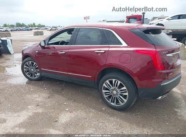 1GYKNFRS6JZ198902 2018 CADILLAC XT5 Red Панорамний вид салону 360°