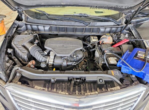 1GYKNFRSXHZ141189 2017 CADILLAC XT5 Black Vista del compartimento del motor