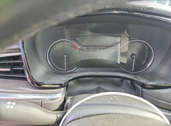 1GYKNGRS9PZ119348 2023 CADILLAC XT5 Black Widok zestawu wskaźników