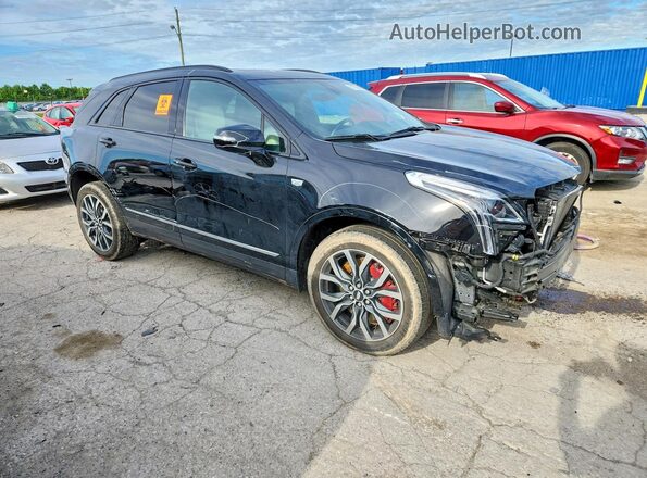 1GYKNGRS9PZ119348 2023 CADILLAC XT5 Black Przód prawy