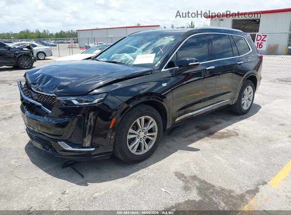 1GYKPAR47RZ700276 2024 CADILLAC XT6 Black Vista tres cuartos delantera izquierda