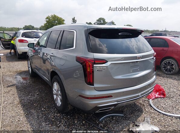 1GYKPAR48RZ752807 2024 CADILLAC XT6 Silver უკანა მარცხენა