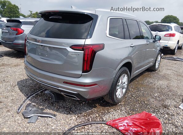 1GYKPAR48RZ752807 2024 CADILLAC XT6 Silver უკანა მარჯვენა