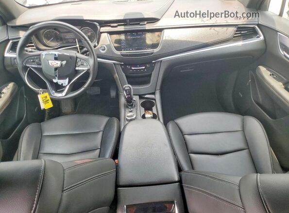 1GYKPBR41MZ213086 2021 CADILLAC XT6 Черный Вид панели приборов