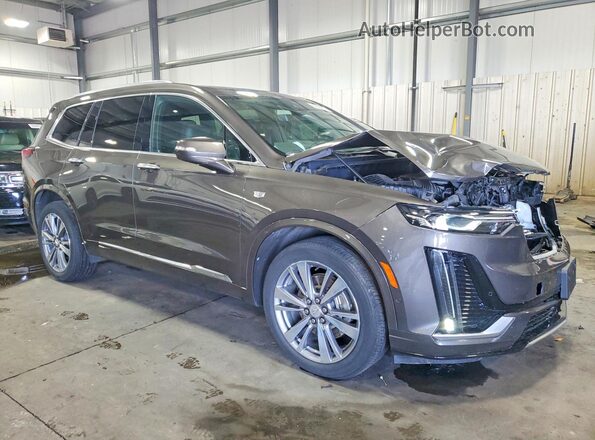 1GYKPBRS6LZ100103 2020 CADILLAC XT6 Brown Передня права чверть