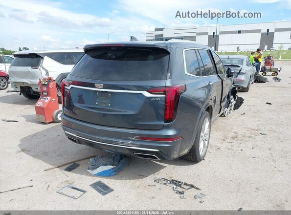 1GYKPCRS0MZ188301 2021 CADILLAC XT6 Gray უკანა მარჯვენა
