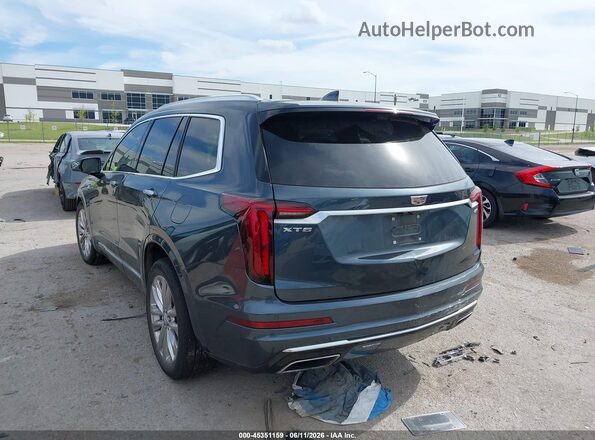 1GYKPCRS0MZ188301 2021 CADILLAC XT6 Gray უკანა მარცხენა