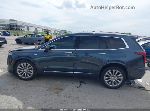 1GYKPCRS0MZ188301 2021 CADILLAC XT6 Gray სალონის 360-გრადუსიანი ხედი