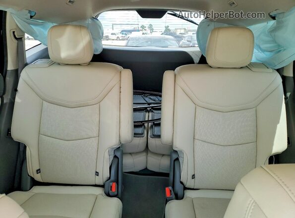 1GYKPCRS0RZ746719 2024 CADILLAC XT6 Red Вид задніх сидінь