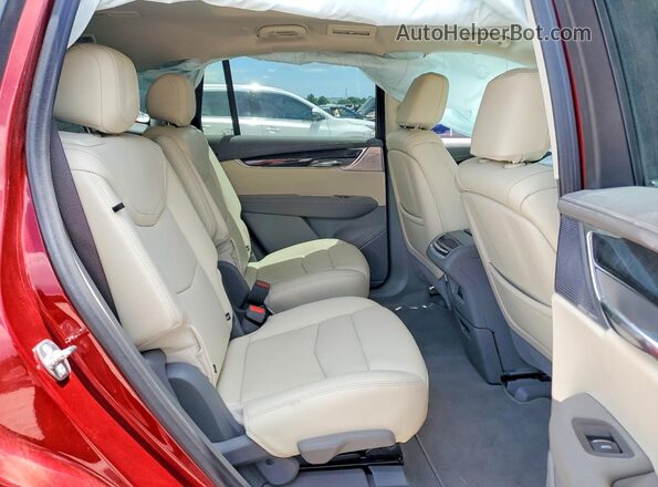 1GYKPCRS0RZ746719 2024 CADILLAC XT6 Red Вид задньої частини салону