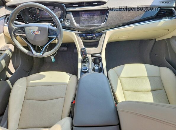 1GYKPCRS1LZ115310 2020 CADILLAC XT6 Silver Առջևի վահանակի տեսք