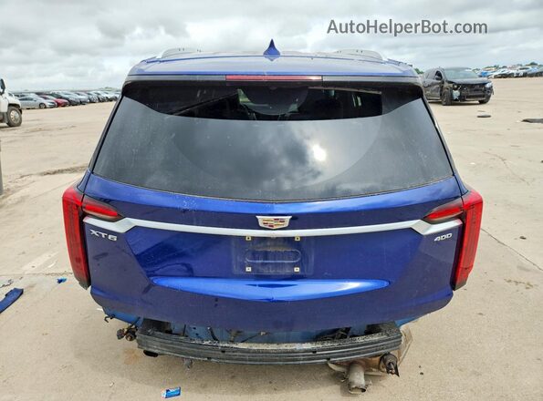 1GYKPCRS1PZ195486 2023 CADILLAC XT6 Синий Вид сзади