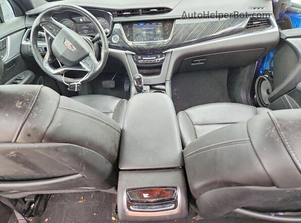 1GYKPCRS1PZ195486 2023 CADILLAC XT6 Синий Вид панели приборов