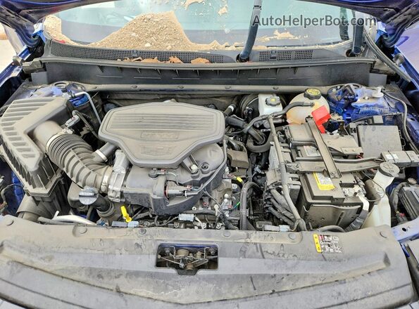 1GYKPCRS1PZ195486 2023 CADILLAC XT6 Синий Вид подкапотного пространства