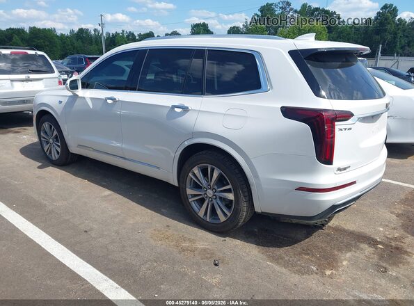 1GYKPCRS3LZ181874 2020 CADILLAC XT6 White Trasero izquierdo