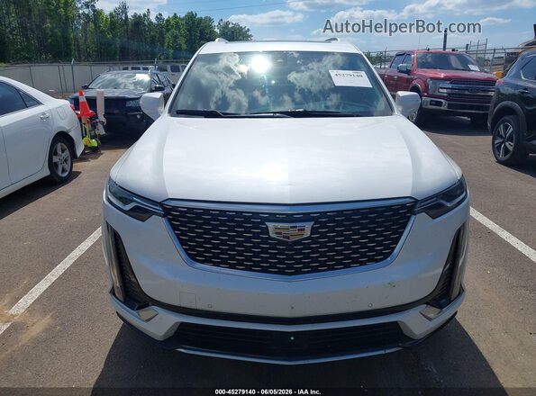 1GYKPCRS3LZ181874 2020 CADILLAC XT6 White Vista del cuadro de instrumentos