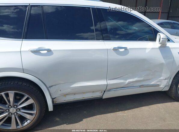 1GYKPCRS3LZ181874 2020 CADILLAC XT6 White Vista frontal