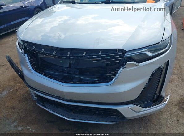 1GYKPCRS3LZ184628 2020 CADILLAC XT6 Серебряный Вид спереди