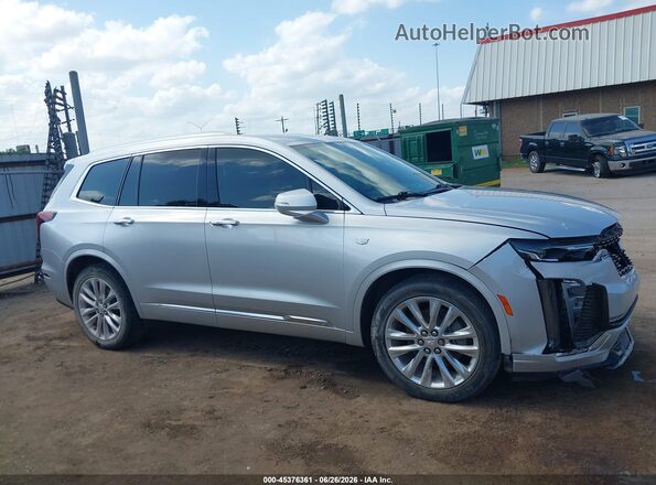 1GYKPCRS3LZ184628 2020 CADILLAC XT6 Серебряный Вид задней части салона