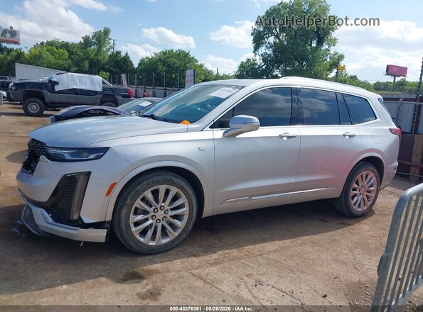 1GYKPCRS3LZ184628 2020 CADILLAC XT6 Серебряный Панорамный вид салона 360°