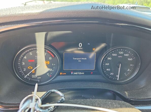 1GYKPCRS4LZ101630 2020 CADILLAC XT6 White Instrument cluster view