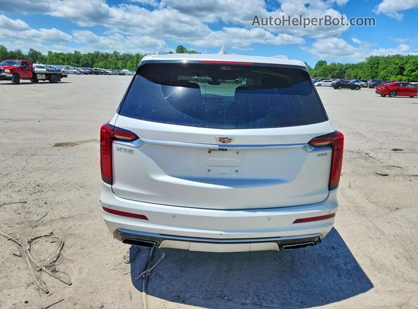 1GYKPCRS4LZ101630 2020 CADILLAC XT6 White Rear view