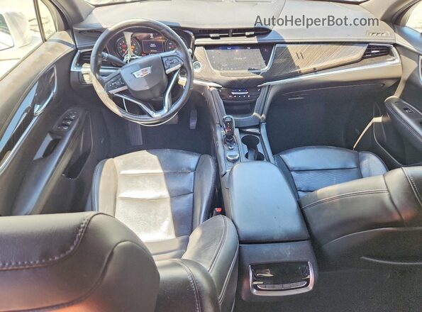 1GYKPCRS4LZ101630 2020 CADILLAC XT6 White Dashboard view