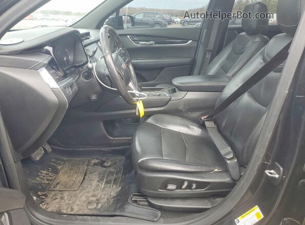 1GYKPCRS4LZ132313 2020 CADILLAC XT6 Black წინა სალონის ხედი