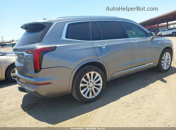 1GYKPCRS5LZ149802 2020 CADILLAC XT6 Серый Задняя правая четверть