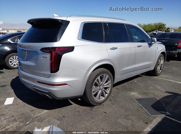 1GYKPCRS5LZ197137 2020 CADILLAC XT6 Silver Հետևի աջ