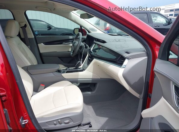 1GYKPCRS5MZ224306 2021 CADILLAC XT6 Red Սալոնի դիմացի տեսք