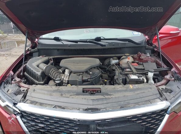 1GYKPCRS5MZ224306 2021 CADILLAC XT6 Red Հետևի տեսք
