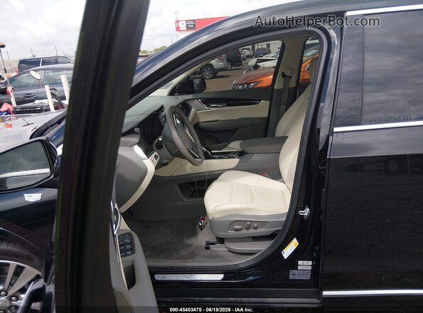 1GYKPCRS5SZ116183 2025 CADILLAC XT6 Black Vista del cuadro de instrumentos