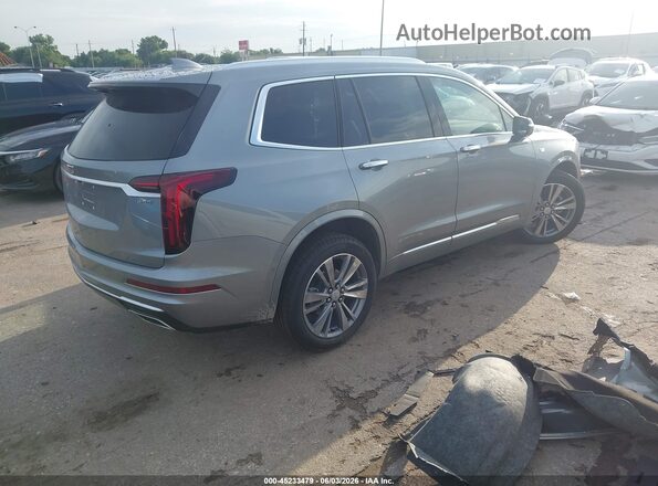1GYKPCRS5SZ155775 2025 CADILLAC XT6 Gray Trasero derecho