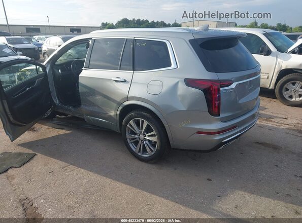 1GYKPCRS5SZ155775 2025 CADILLAC XT6 Gray Trasero izquierdo