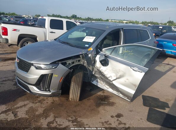 1GYKPCRS5SZ155775 2025 CADILLAC XT6 Gray Vista tres cuartos delantera izquierda