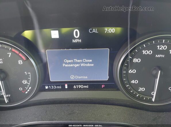 1GYKPCRS5SZ155775 2025 CADILLAC XT6 Gray 