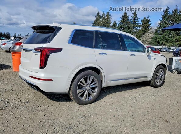 1GYKPCRS6LZ135889 2020 CADILLAC XT6 White Задня права чверть