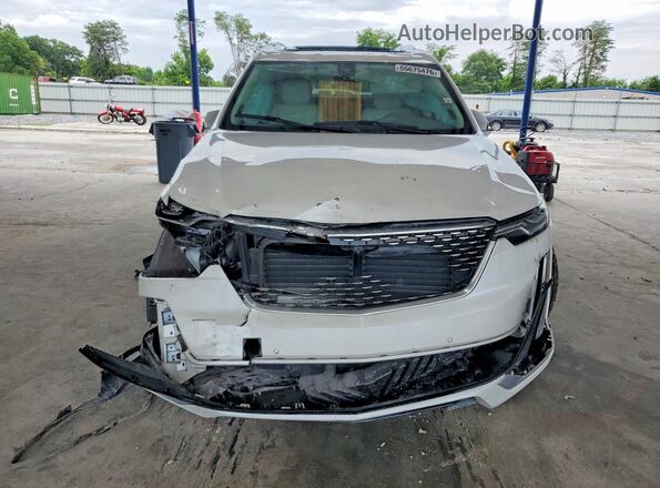 1GYKPCRS6LZ237841 2020 CADILLAC XT6 White Widok z przodu