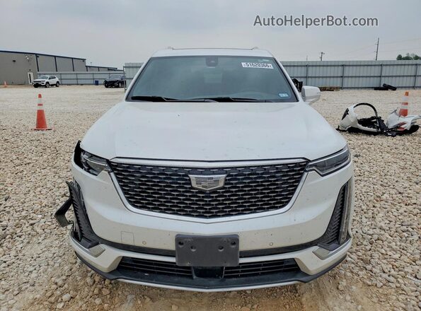 1GYKPCRS7RZ719288 2024 CADILLAC XT6 White წინა ხედი