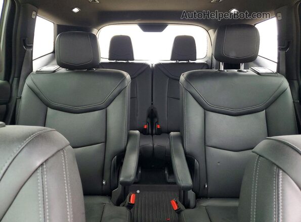1GYKPCRS7RZ719288 2024 CADILLAC XT6 White უკანა სავარძლების ხედი