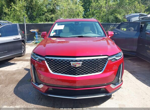 1GYKPCRS8LZ124716 2020 CADILLAC XT6 Red Սարքավորումների վահանակի տեսք