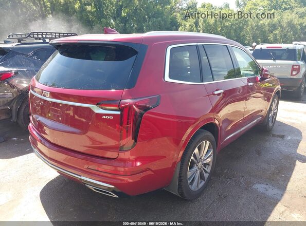1GYKPCRS8LZ124716 2020 CADILLAC XT6 Red Հետևի աջ